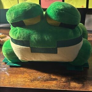 Minecraft frog plush